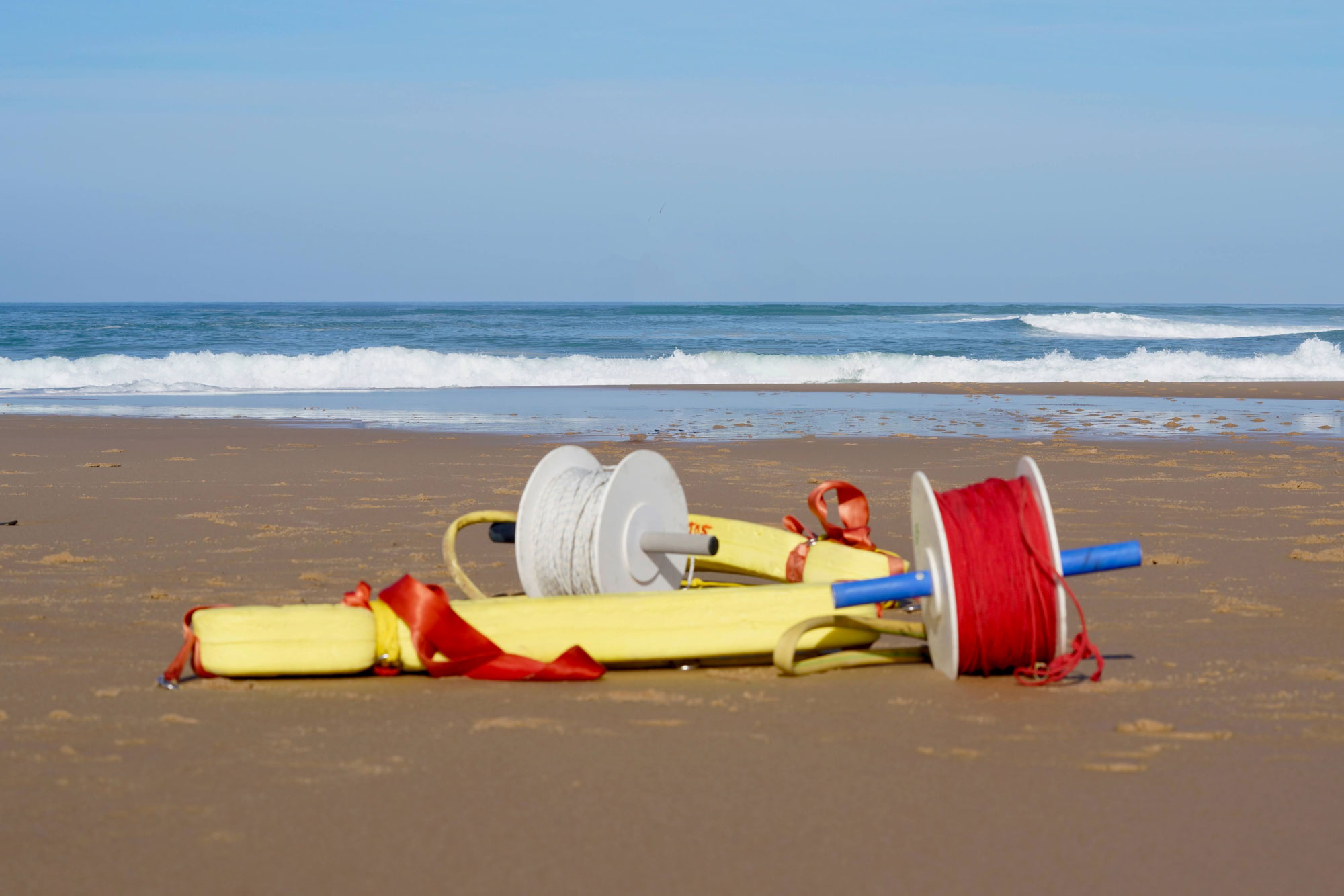 bouée sauvetage et filin